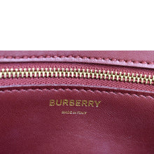 Load image into Gallery viewer, BURBERRY Tb Lola Leather Shoulder Bag Red