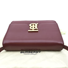 Load image into Gallery viewer, BURBERRY Tb Lola Leather Shoulder Bag Red