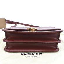 Load image into Gallery viewer, BURBERRY Tb Lola Leather Shoulder Bag Red