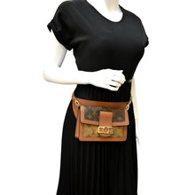 Load image into Gallery viewer, LOUIS VUITTON Dauphine Monogram Reverse Canvas Bumbag Brown