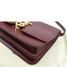 Load image into Gallery viewer, BURBERRY Tb Lola Leather Shoulder Bag Red