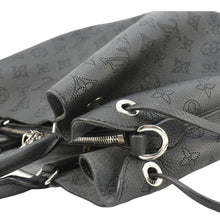 Load image into Gallery viewer, LOUIS VUITTON Bella Mahina Calf Leather Tote Shoulder Bag Black