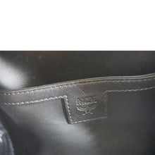 Load image into Gallery viewer, MCM Stark Side Stud Visetos Canvas Backpack Bag Cognac