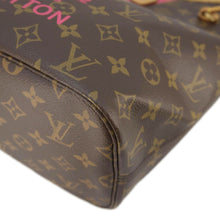 Load image into Gallery viewer, LOUIS VUITTON Neverfull MM V Monogram Canvas Tote Bag Brown