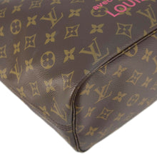 Load image into Gallery viewer, LOUIS VUITTON Neverfull MM V Monogram Canvas Tote Bag Brown
