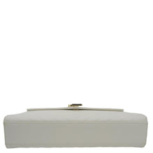 Load image into Gallery viewer, YVES SAINT LAURENT Envelope Large Grain De Poudre Chain Crossbody Bag White