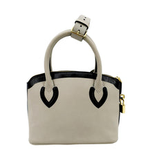 Load image into Gallery viewer, LOUIS VUITTON Lockit Cuir Obsession Leather Satchel Bag Grey