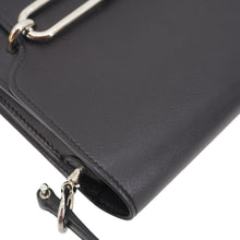 Load image into Gallery viewer, HERMES Roulis Calfskin Leather Shoulder Bag Black