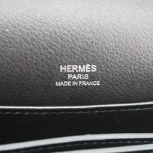 Load image into Gallery viewer, HERMES Roulis Calfskin Leather Shoulder Bag Black