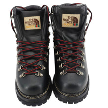 Load image into Gallery viewer, GUCCI X The North Face Calfskin Leather Ankle Boot Black 655401 Size 8 1/2