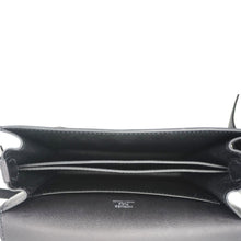 Load image into Gallery viewer, HERMES Roulis Calfskin Leather Shoulder Bag Black