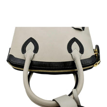 Load image into Gallery viewer, LOUIS VUITTON Lockit Cuir Obsession Leather Satchel Bag Grey