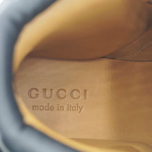 Load image into Gallery viewer, GUCCI X The North Face Calfskin Leather Ankle Boot Black 655401 Size 8 1/2