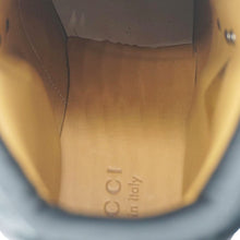 Load image into Gallery viewer, GUCCI X The North Face Calfskin Leather Ankle Boot Black 655401 Size 8 1/2