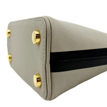 Load image into Gallery viewer, LOUIS VUITTON Lockit Cuir Obsession Leather Satchel Bag Grey