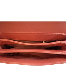 Load image into Gallery viewer, CHANEL Top Handle Quilted Leather Shoulder Bag Red