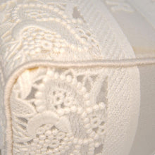 Load image into Gallery viewer, CHRISTIAN DIOR Lady dior D-Lite Embroidered Canvas Shoulder Bag White