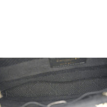 Load image into Gallery viewer, CHRISTIAN DIOR Lady dior D-Lite Embroidered Canvas Shoulder Bag Black