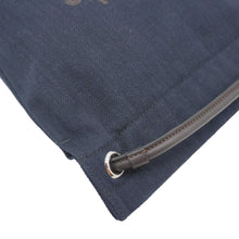 Load image into Gallery viewer, HERMES Aline Grooming Swift Canvas Backpack Bag Navy Blue
