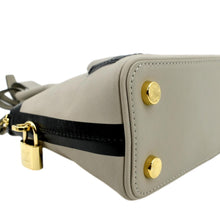 Load image into Gallery viewer, LOUIS VUITTON Lockit Cuir Obsession Leather Satchel Bag Grey