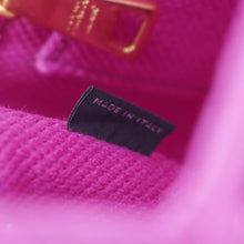 Load image into Gallery viewer, PRADA Canapa Small Logo-Print Canvas Tote Bag Pink