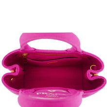 Load image into Gallery viewer, PRADA Canapa Small Logo-Print Canvas Tote Bag Pink