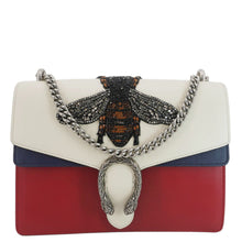 Load image into Gallery viewer, GUCCI Dionysus Medium Bee Embroidered Leather Shoulder Bag Multicolor 403348