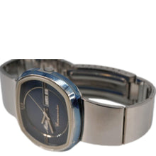 Load image into Gallery viewer, MIDO Commander 1970 Day Date Men's Stainless Steel Watch Blue Dial 41MM