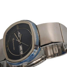 Load image into Gallery viewer, MIDO Commander 1970 Day Date Men's Stainless Steel Watch Blue Dial 41MM