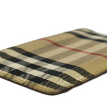 Load image into Gallery viewer, BURBERRY Vintage Check Canvas Coin Case Card Holder Beige