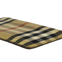 Load image into Gallery viewer, BURBERRY Vintage Check Canvas Coin Case Card Holder Beige