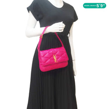Load image into Gallery viewer, YVES SAINT LAURENT LE 57 Quilted Leather Hobo Bag Pink