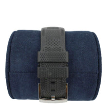 Load image into Gallery viewer, LOUIS VUITTON Icon Tambour Damier Graphite Rubber Strap Watch 41.5mm Black