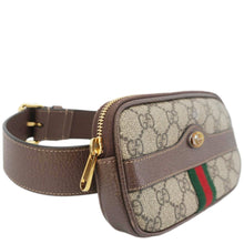 Load image into Gallery viewer, GUCCI Web Ophidia GG Supreme Canvas Belt Bag Beige 519308