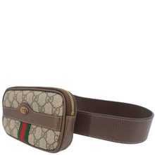 Load image into Gallery viewer, GUCCI Web Ophidia GG Supreme Canvas Belt Bag Beige 519308