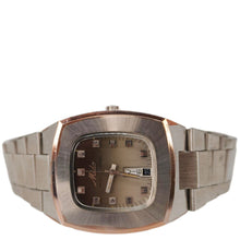 Load image into Gallery viewer, Mido Rare 1849 Men's Stainless Steel Swiss Automatic Watch Brown Dial 37MM