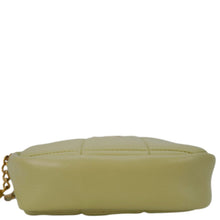 Load image into Gallery viewer, CHANEL Diamond Quilted Lambskin Leather Coin Purse Chain Crossbody Bag Green