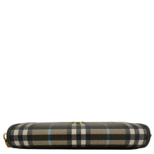 Load image into Gallery viewer, BURBERRY Check Canvas Chain Crossbody Bag Olive Green