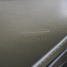 Load image into Gallery viewer, BURBERRY Check Canvas Chain Crossbody Bag Olive Green