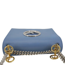 Load image into Gallery viewer, FENDI Kan I F Logo Small Leather Crossbody Bag Blue