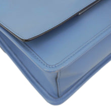 Load image into Gallery viewer, FENDI Kan I F Logo Small Leather Crossbody Bag Blue