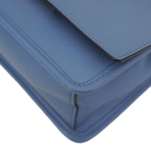 Load image into Gallery viewer, FENDI Kan I F Logo Small Leather Crossbody Bag Blue