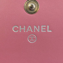 Load image into Gallery viewer, CHANEL Timeless CC Flap Caviar Leather Wallet Pink