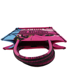 Load image into Gallery viewer, CHRISTIAN DIOR Butterfly Book Canvas Tote bag Pink