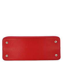 Load image into Gallery viewer, LOUIS VUITTON Capucines MM Taurillon Leather Satchel Bag Red