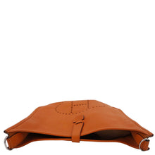 Load image into Gallery viewer, HERMES Evelyne III PM Taurillon Leather Crossbody Bag Orange Poppy
