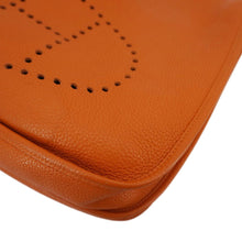 Load image into Gallery viewer, HERMES Evelyne III PM Taurillon Leather Crossbody Bag Orange Poppy