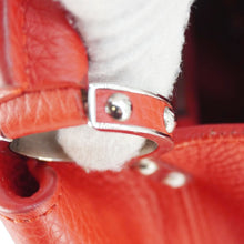 Load image into Gallery viewer, LOUIS VUITTON Capucines MM Taurillon Leather Satchel Bag Red