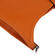 Load image into Gallery viewer, HERMES Evelyne III PM Taurillon Leather Crossbody Bag Orange Poppy