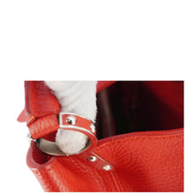Load image into Gallery viewer, LOUIS VUITTON Capucines MM Taurillon Leather Satchel Bag Red